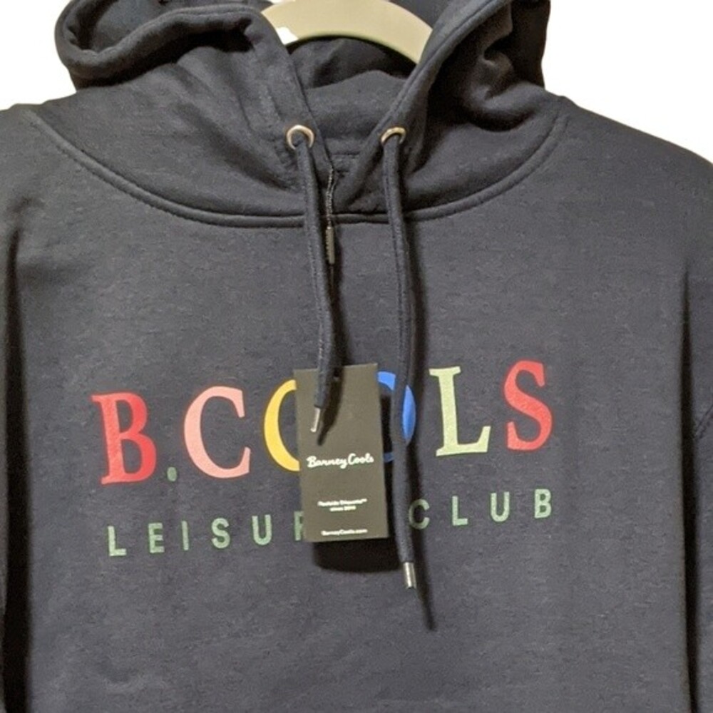Leisure club Barney Cools hoodie hooded sweatshirt Urban, grunge, athleisure med - Picture 2 of 6